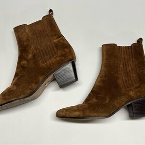 Veronica Beard Alina Suede Chelsea Boots 10 M